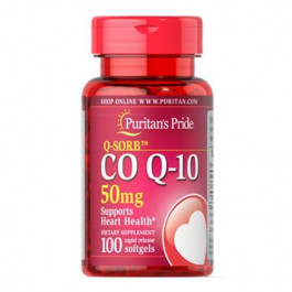   Puritan's Pride Q-SORB Co Q-10 50 mg 100 капс