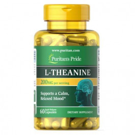   Puritan's Pride L-Theanine 200 mg 60 капс