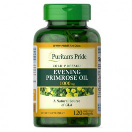   Puritan's Pride Evening Primrose Oil 1000 mg with GLA 120 капс