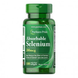   Puritan's Pride Absorbable Selenium 200 mcg 100 капс