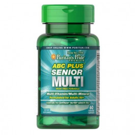   Puritan's Pride ABC Plus Senior Multivitamin Multi-Mineral Formula 60 таб.