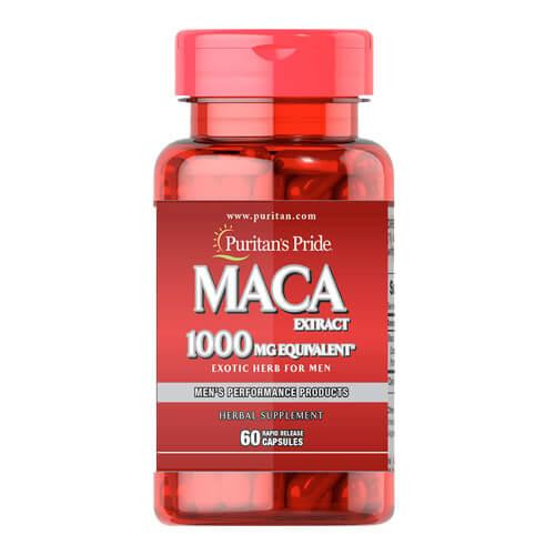 Puritan's Pride Maca 1000 mg Exotic Herb for Men 60 капс - зображення 1