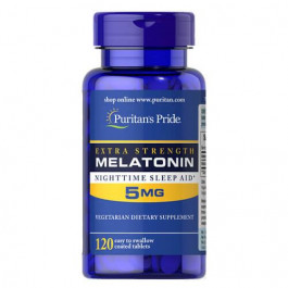   Puritan's Pride Melatonin 5 mg 120 таб.