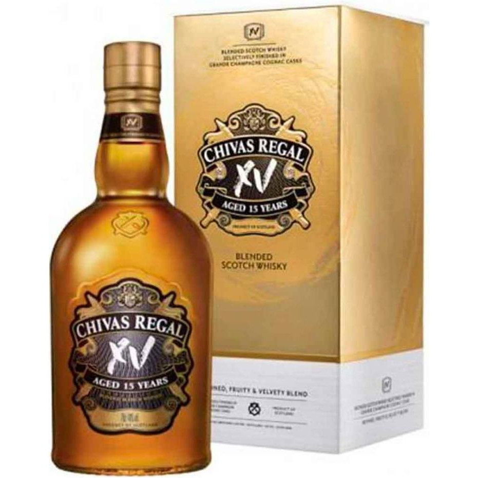 Chivas Regal Віскі  XV, 15 років витримки, 700 мл (5000299622049) - зображення 1