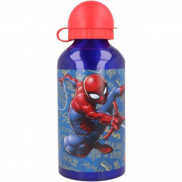   Stor Marvel - Spiderman Graffiti, Aluminium Bottle 500 ml (Stor-37939)