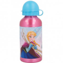   Stor Disney - Frozen Iridescent Aqua, Aluminium Bottle 400 ml (Stor-17934)