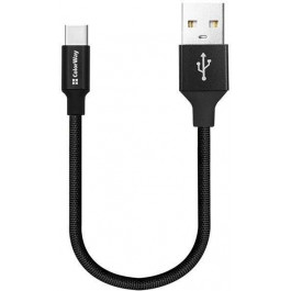   ColorWay USB - Type-C 0.25m Black (CW-CBUC048-BK)