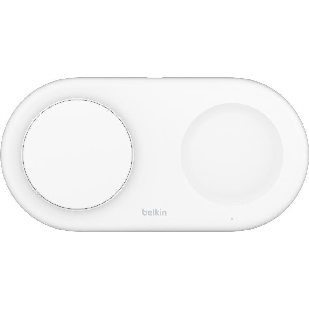 Belkin Magnetic Wireless Charging Pad with Qi2 15W White (WIZ021VFWH) - зображення 1