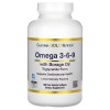 California Gold Nutrition Omega 3-6-9 Fish Oil with Borage Oil 180 капсул - зображення 1