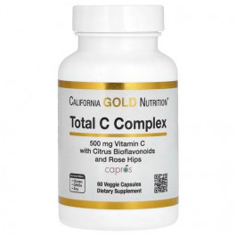   California Gold Nutrition Total C Complex 500 mg 60 капсул