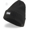 PUMA Шапка  Ribbed Classic Cuff Beanie 02403801 One Size Black (4065449745475) - зображення 1