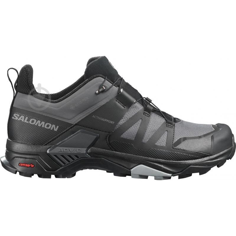 Salomon Чоловічі кросівки для трекінгу з Gore-Tex  X Ultra 4 Gtx L41385100 42 (8.5US) 26.5 см Сірі (19312852 - зображення 1