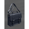 BlankNote Сумка-портфель жіноча шкіряна синя  Porte BN-BAG-58-navy-blue - зображення 3