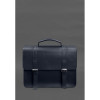 BlankNote Сумка-портфель жіноча шкіряна синя  Porte BN-BAG-58-navy-blue - зображення 5