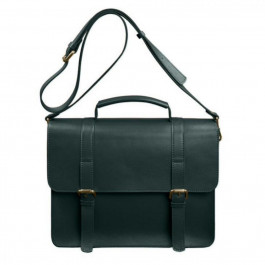   BlankNote Сумка-портфель жіноча зелена шкіряна  Porte BN-BAG-58-malachite