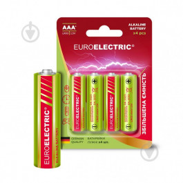   Euroelectric ААА LR03 1.5V PE 4 шт BL-AAA-EE(4)PE