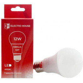   Electro House LED E27 12W (EH-LMP-1241)