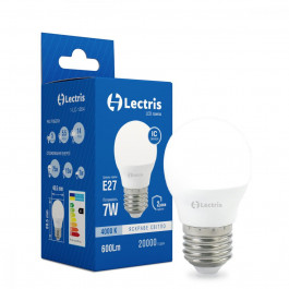   Lectris LED 1-LC-1204 7Вт 4000К G45 Е27