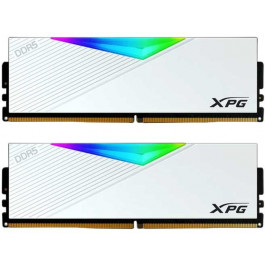   ADATA 64 GB (2x32GB) DDR5 6400 MHz XPG Lancer RGB White (AX5U6400C3232G-DCLARWH)