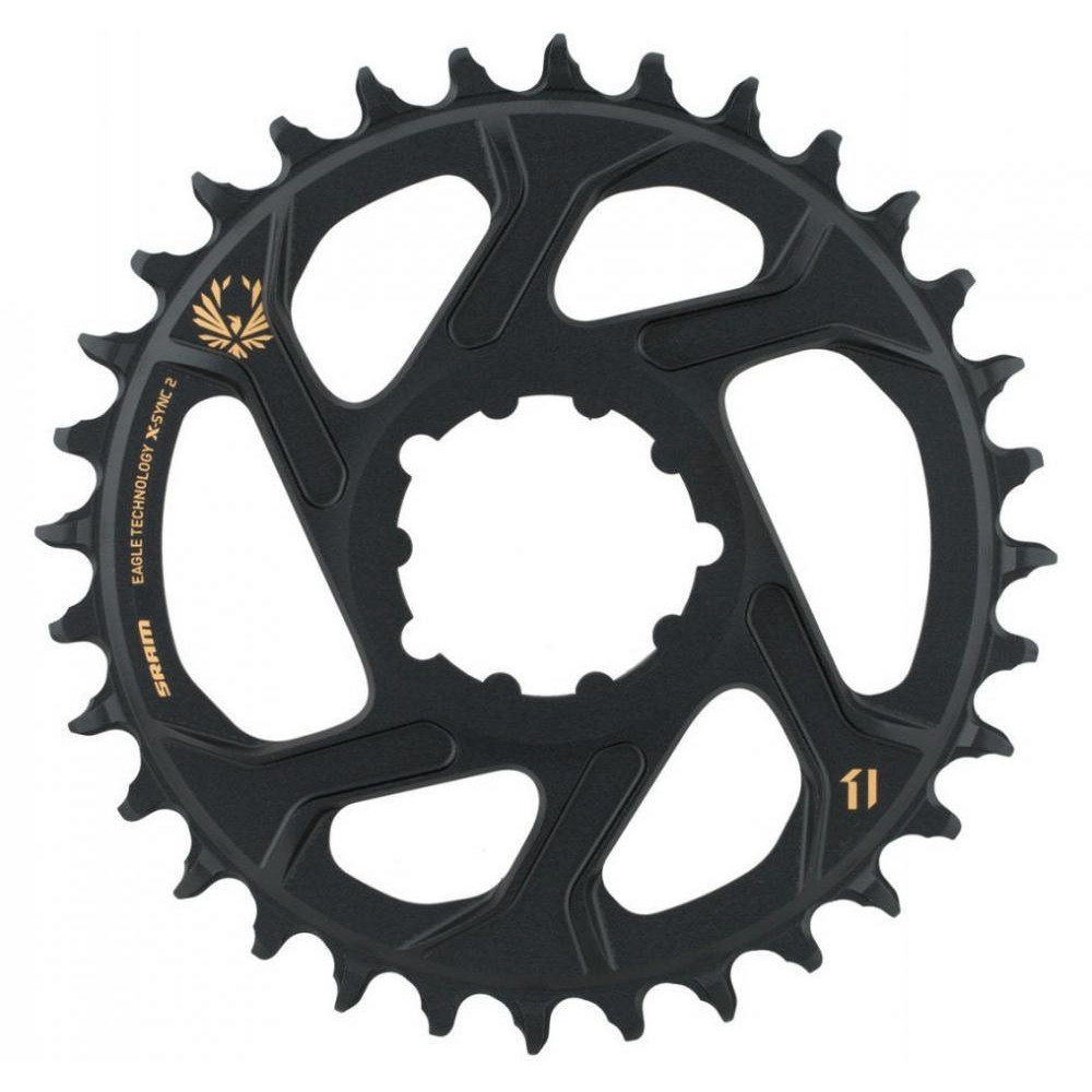 SRAM Звезда  CR X-SYNC EAGLE 30T DM 6 OFFSET GLD - зображення 1