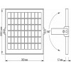 VIDEX Led прожектор 10W 5000K на солнечной батарее c датчиком движения  автономный серый VL-FSO-205-S - зображення 4