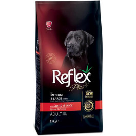   Reflex Plus Adult Medium Large Breeds Lamb Rice 15 кг RFX-205