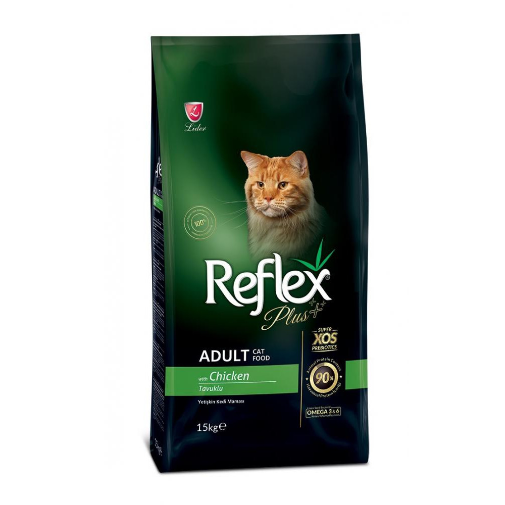 Reflex Plus Adult Cat Chicken 15 кг RFX-403 - зображення 1