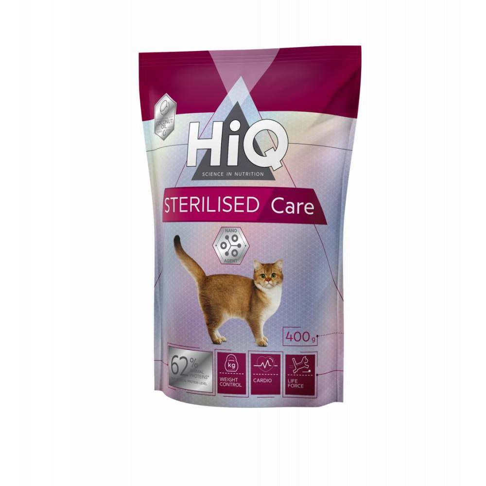 HiQ Sterilised care 400 г (HIQ46391) - зображення 1