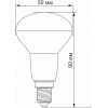 VIDEX LED R50e 6W E14 3000K 220V (VL-R50e-06143) - зображення 3