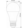 VIDEX LED A65e 15W E27 4100K 220V (VL-A65e-15274) - зображення 3