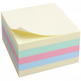   Axent Бумага для заметок  with adhesive layer 75x75 мм 450л. Pastel Colors mix (2324-00-A)