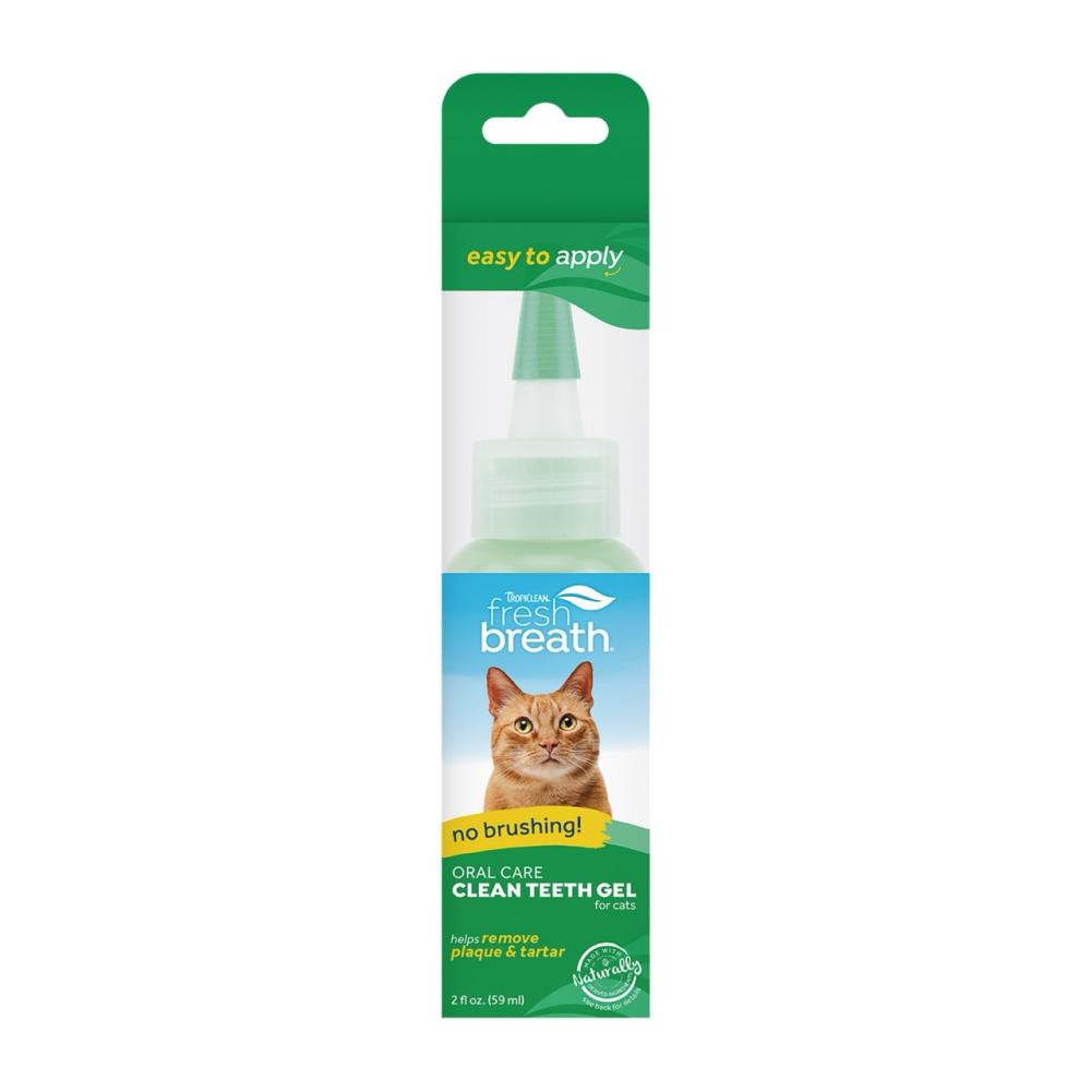 TropiClean Clean Teeth Gel Cat - гель для чистки зубов Тропиклин для кошек 59 мл (001497) - зображення 1