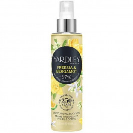   Yardley Мист увлажняющий парфюм для тела и волос  Freesia & Bergamot Moisturising Fragrance Body Mist 200 мл