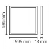 Horoz Electric SMD LED CAPELLA-48 48 W 6400K 600*600 панель біла (056-012-0048-020) - зображення 10