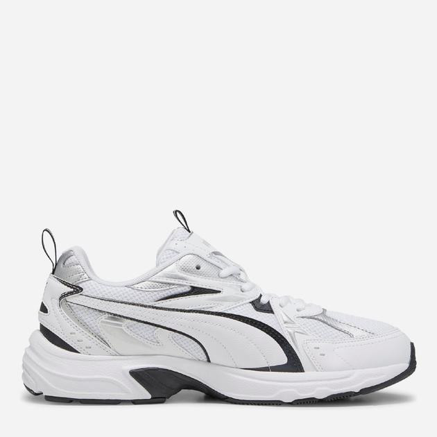 PUMA Мужские кроссовки  Milenio Tech 39232201 41 (7.5UK) 26.5 см  White- Black- Silver (4099683255247) - зображення 1