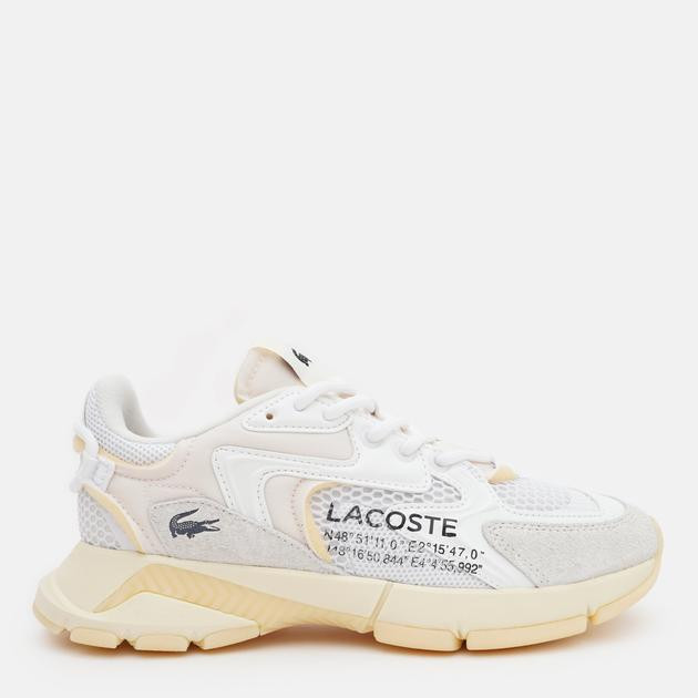 LACOSTE Жіночі кросівки  L003 748SFA0081-2H8 37.5 (T4.5) 24 см Wht/Lt Ylw (5059862376919) - зображення 1