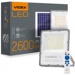   VIDEX LED автономний 30W 5000K (VL-FSO-1005)