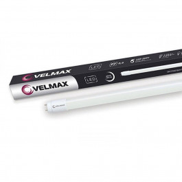   Velmax LED T8 1.2M 18W-G13-6200K матова (25-10-12)