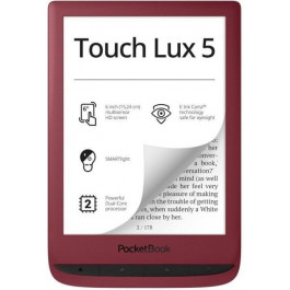   PocketBook 628 Touch Lux 5, Ruby Red (PB628-R-WW)