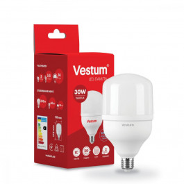   Vestum LED T100 30W 6500K 220V E27 (1-VS-1602)