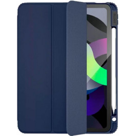   Blueo Ape case with Leather Sheath for iPad 10.2 2019/2021 Navy Blue (B42-L102NBL(L))