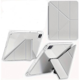   BeCover Обкладинка Ultra Slim Origami Transparent  з кріпленням Apple iPad Pro 11" M4 2024 Gray (711690)