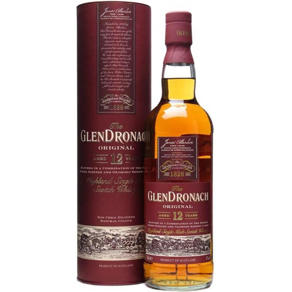 Glendronach Віскі  12yo Original 0,7 л (5060088791646) - зображення 1