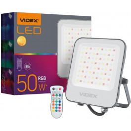   VIDEX LED 50W RGB 220V (VL-F3-50-RGB)