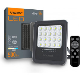   VIDEX LED автономний 500Lm 5000K (VLE-FSO3-205)