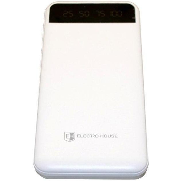 Electro House 10000 mAh White (EH-P-01-W) - зображення 1