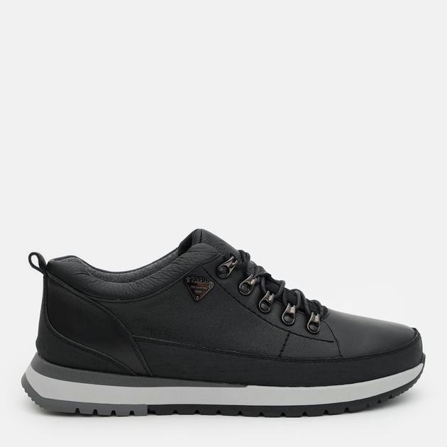 Prime Shoes Чоловічі кросівки з Gore-Tex  766 Black Leather 16-766-30130 44 29 см Чорні (PS_2000000000473) - зображення 1