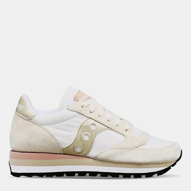 Saucony Жіночі кросівки  Jazz Triple S60530-45 37.5 (6.5US) 23 см Light Grey/Gold (195020059791) - зображення 1