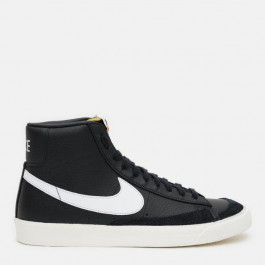   Nike Чоловічі кеди високі  Blazer Mid 77 Vntg BQ6806-002 47 (12.5) 30.5 см Чорні (194499051190)