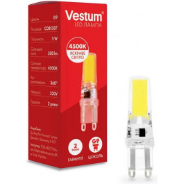   Vestum LED G9 5W 3000K 220V (1-VS-8301)